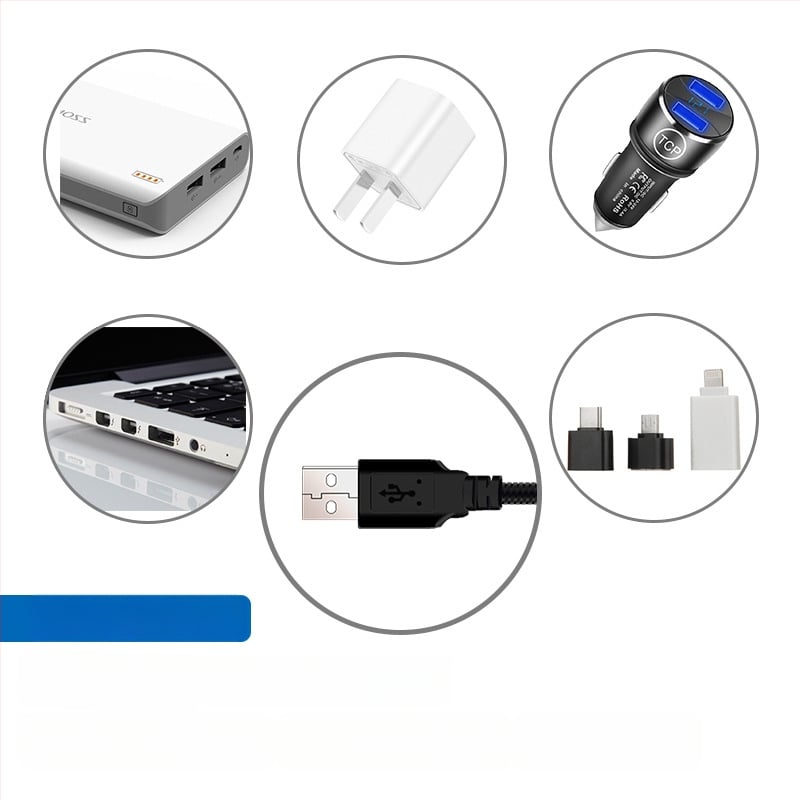 Auto interiérové LED s laserovou projekciou, XKD-11, USB napájanie, materiál: hliníková zliatina + ABS