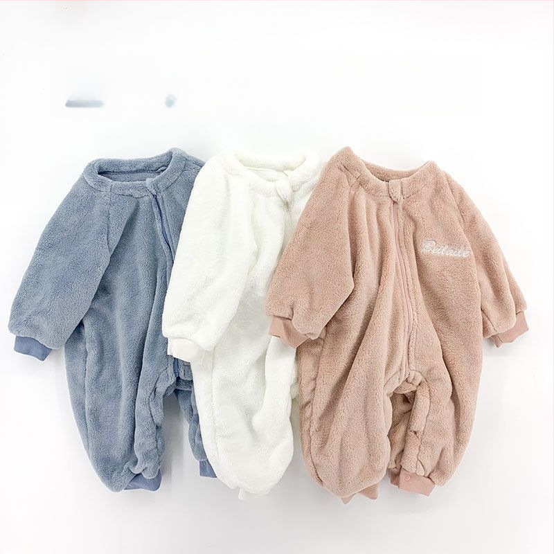 Παιδικά ολόσωμα νυχτερινά ρούχα από Corduroy, παχιές για τον χειμώνα, για νεογνά έως 12 μηνών, Ασφάλεια Κατηγορίας B, Έκδοση Άνοιξη 2025