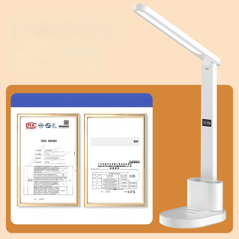 Yage stolna lampa za zaštitu očiju za učenje, namijenjena studentskom domu, dvostruko USB punjenje i napajanje, sklopiva lampa za čitanje uz krevet