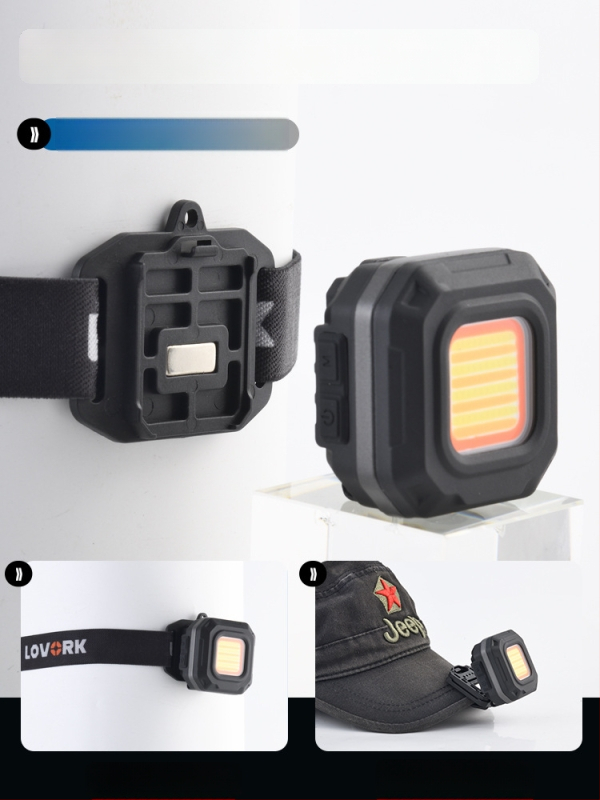 LED φανάρι κατασκήνωσης με διαμορφωμένες μονάδες και διπλό λαμπτήρα, επαναφορτιζόμενο εφεδρικό φως