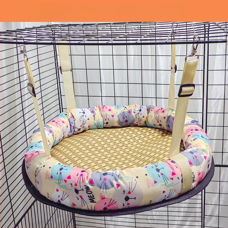Γάτα κρεμαστό χαμάκ-φωλιά από ύφασμα – μάρκα Ruyi bear, κατάλληλο για γάτες, φωλιά κατοικίδιων