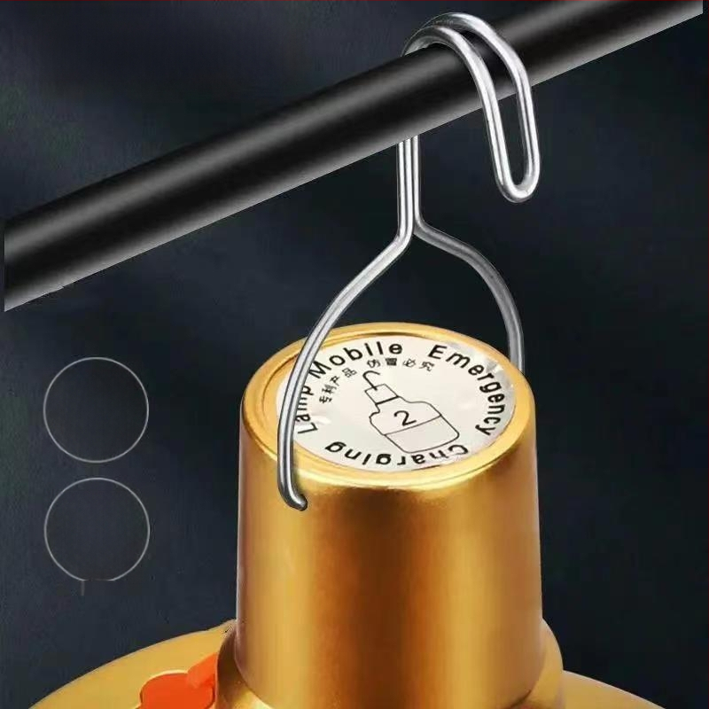 Φανάρι εξωτερικού χώρου για κατασκευές, επαναφορτιζόμενο, αδιάβροχο, ασύρματο έκτακτης ανάγκης φωτισμού