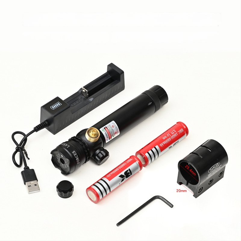 Πράσινο λέιζερ σκοπευτικό με χαμηλό προφίλ σφιγκτήρα σωλήνα, αντισεισμικό, ρύθμιση σε δύο άξονες