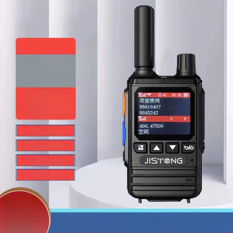 Dvostruki način 4G ručni radio s dometom 5000 km, podrška SIM kartici, prijenosno uređaj za vanjske spašavanja