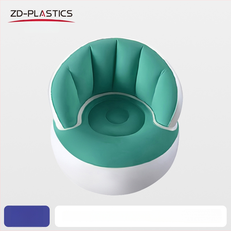 PVC-ből készült egyszemélyes felfújható kanapé otthonra, irodába és kültérre; hordozható; alkalmas csecsemőknek, gyerekeknek és felnőtteknek; tömege 900 g