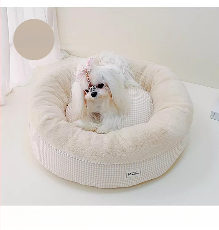 Polaroid гнездо за домашни любимци за кучета – четири сезона, свалящо се и пране, плат