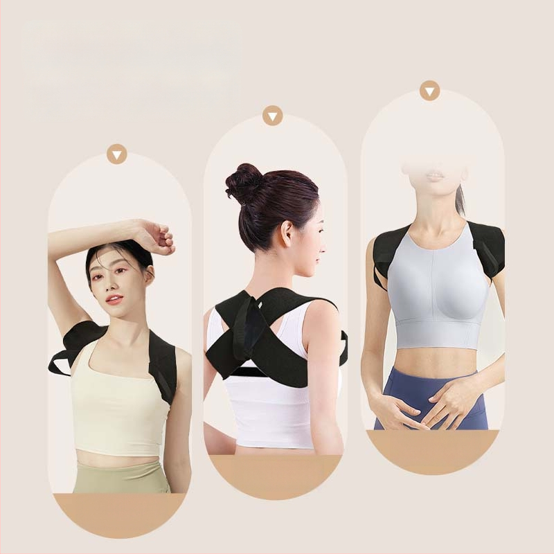 Corector de postură pentru umeri, Unisex, fibră de poliester, Model Oes curea de umăr, pentru yoga