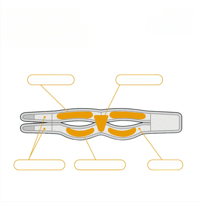 Bedrový pás po pôrode na zotavenie a rozdelenie panvy – Endurancex NLKS-9651, Lycra