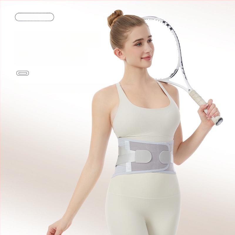 Дишащ пояс за кръста с опора – лумбална защита, R13 Thick Mesh, полиестер, универсално използване за фитнес, бягане, колоездене и оформяне на тялото