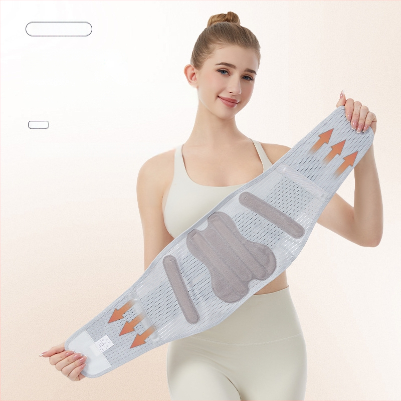 Дишащ пояс за кръста с опора – лумбална защита, R13 Thick Mesh, полиестер, универсално използване за фитнес, бягане, колоездене и оформяне на тялото