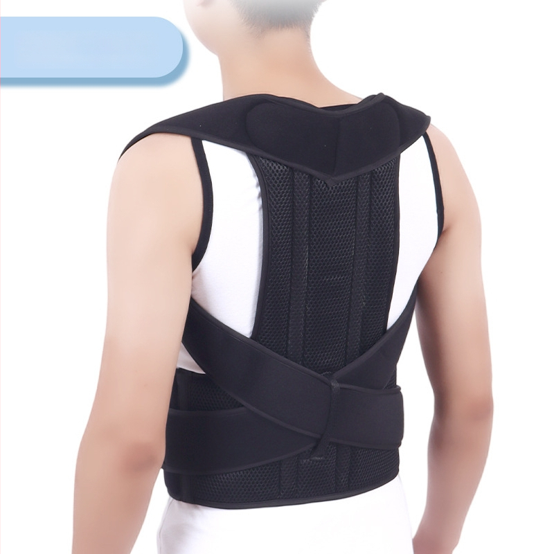 Ακινητοποιητής πλάτης, ζώνη διόρθωσης στάσης, αναπνεύσιμος πολυεστέρας, ρυθμιζόμενη, για όλες τις εποχές