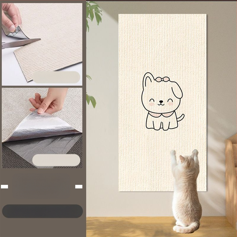 Πίνακας τοίχου γρατζουνίσματος για γάτες, ενισχυμένη επιφάνεια αντοχής στη γρατζουνιά, εκτυπωμένο κάθετο αυτοκόλλητο τοίχου για προστασία επίπλων. Μάρκα: Other; Υλικό: Other; Στυλ: Απλό; Εισαγωγή: Όχι