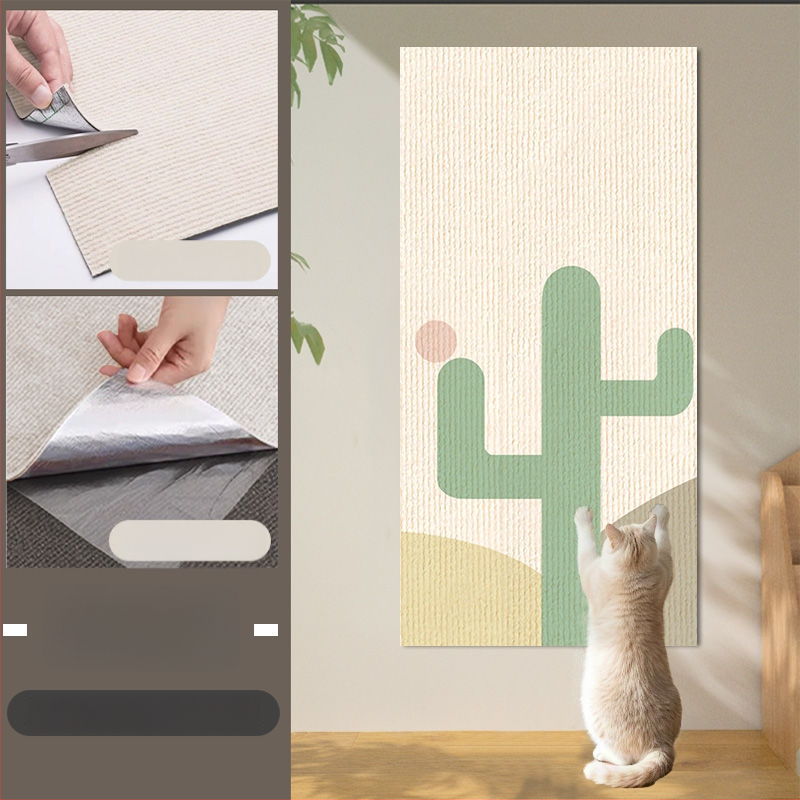 Πίνακας τοίχου γρατζουνίσματος για γάτες, ενισχυμένη επιφάνεια αντοχής στη γρατζουνιά, εκτυπωμένο κάθετο αυτοκόλλητο τοίχου για προστασία επίπλων. Μάρκα: Other; Υλικό: Other; Στυλ: Απλό; Εισαγωγή: Όχι