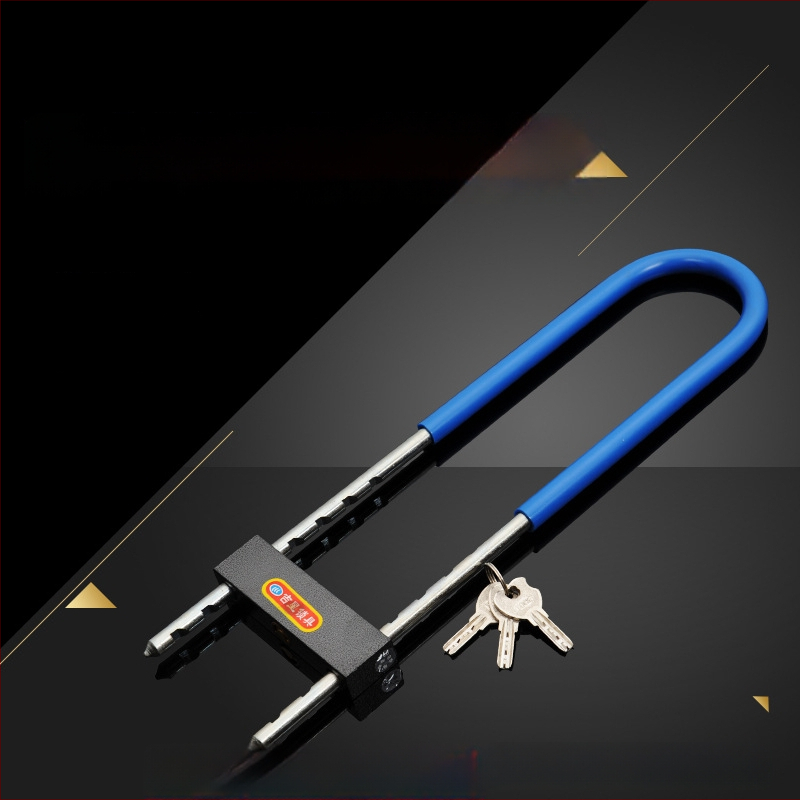 Κλειδαριά U-σχήματος για γυάλινες πόρτες και καταστήματα μοτοσικλέτας — κράμα ατσάλι, μάρκα Shunde Yi, βάρος 660–950 g, στυλ Light Luxury.