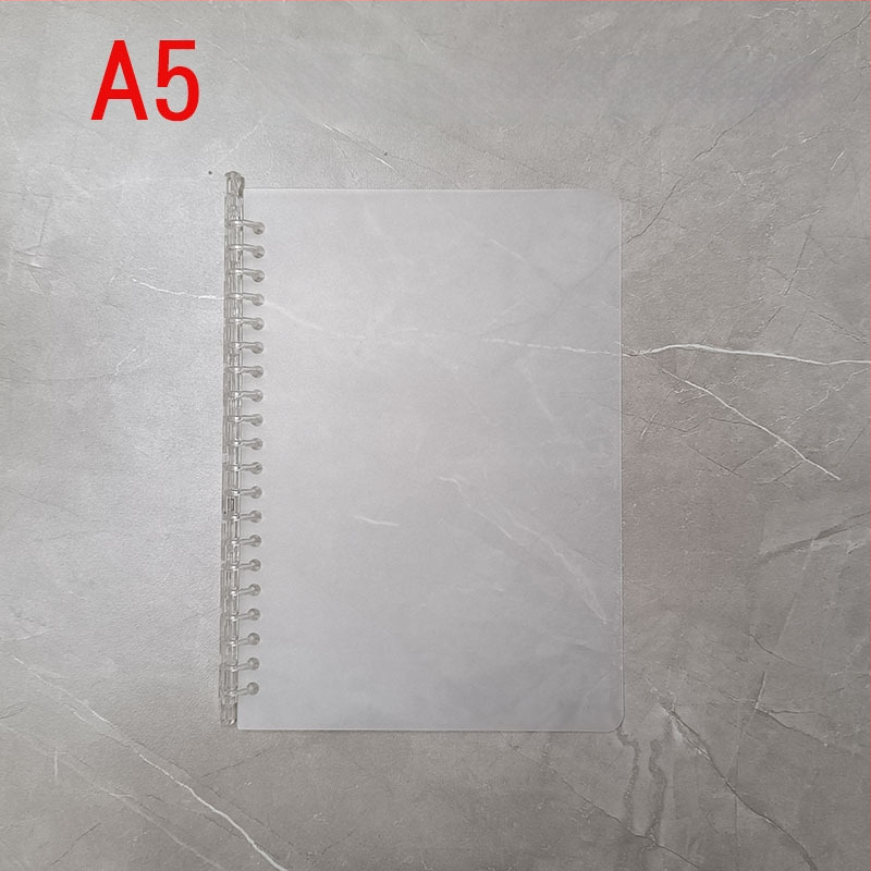 26-дупкова метална подвързия с прозрачен клип, метални пръстени и аксесоар за флип-биндинг — папка за водене на сметки