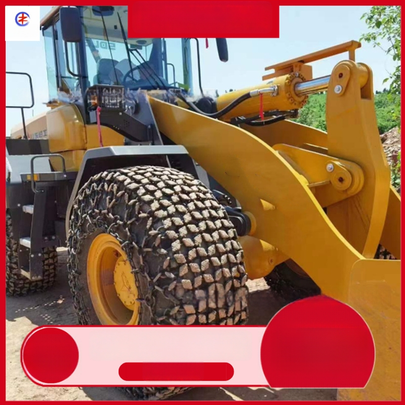 Верига против подхлъзване за мотокар, защита на гумите, лесно разглобяване и сглобяване, марка Shandong Zhongtan Intelligent Equipment Co., Ltd