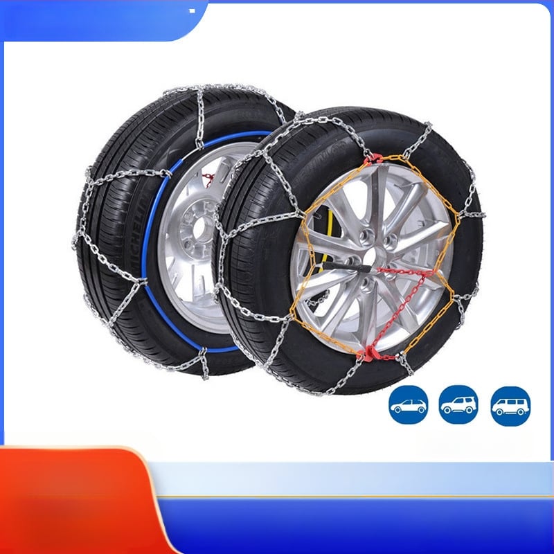 Metalne lančane veze za automobil, protiv proklizavanja na snijegu i ledu, vodootporne, KN10–KN150, oko 5 kg po kompletu