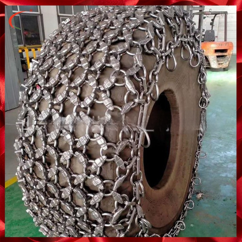 Верига за гуми на товарач – антихлъзгаща, предотвратява преобръщане, лесна инсталация