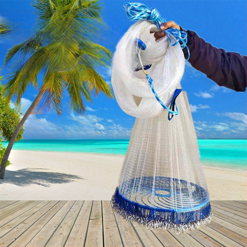 Plasă aruncată manual din nylon pentru protecția pescuitului - Undertaking