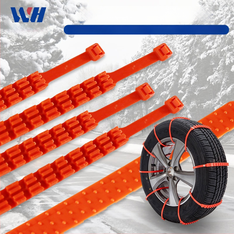 WH Αντιολισθητική αλυσίδα-ταινία για αυτοκίνητα και SUV, χιόνι, PA66