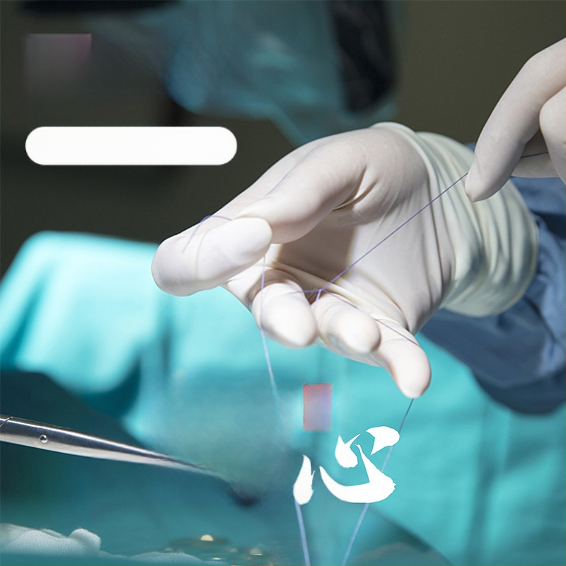 Ιατρικά χειρουργικά γάντια μίας χρήσης, αποστειρωμένα, από λατέξ, ατομικά συσκευασμένα