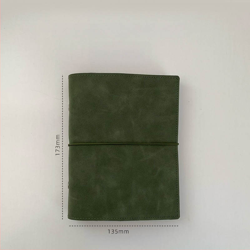 Тетрадка с променливи листове, празни вътрешни страници, страници от хартия, преносима