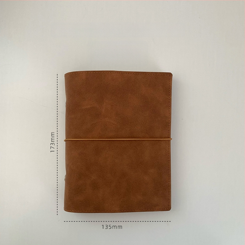 Тетрадка с променливи листове, празни вътрешни страници, страници от хартия, преносима