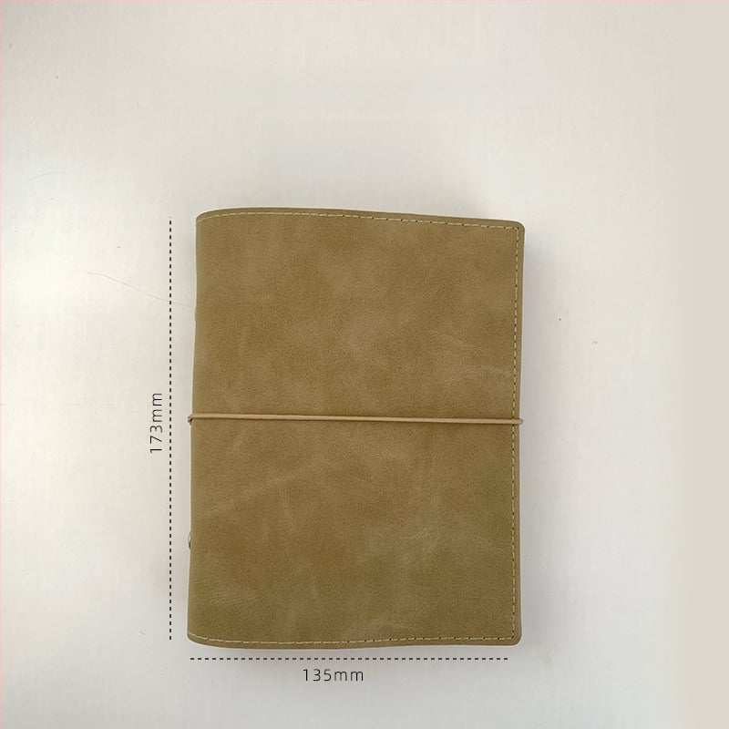 Тетрадка с променливи листове, празни вътрешни страници, страници от хартия, преносима