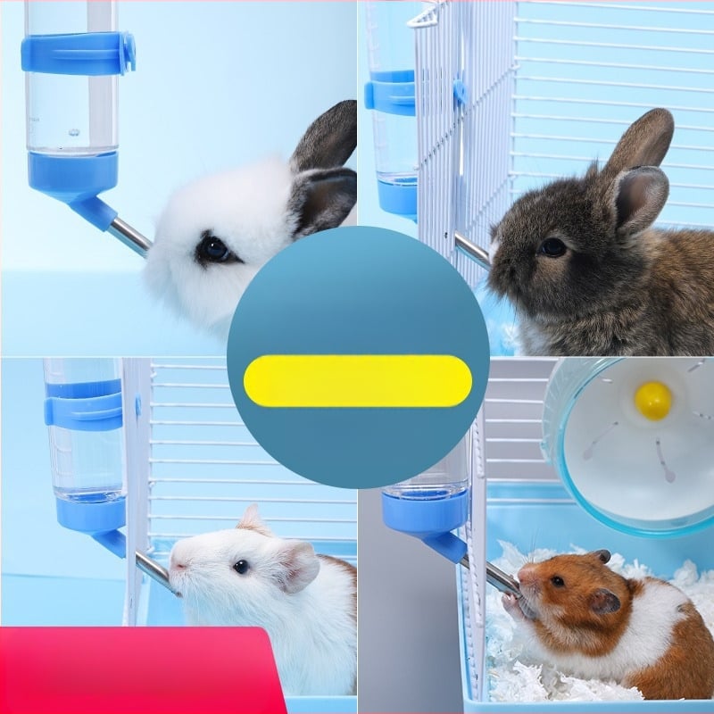 Distribuitor automat de apă pentru animale de companie mici — oțel inoxidabil/plastic, brand Weibi, etichetă privată licențiată