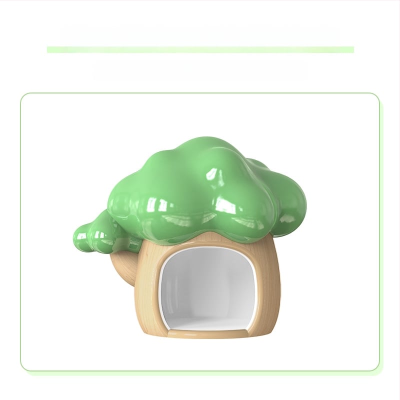 Cuib ceramic pentru hamster, brand Jonsanty/Chong Shangtian; origine Zhangzhou, Fujian; material ceramic; categorie: hrană pentru animale de companie