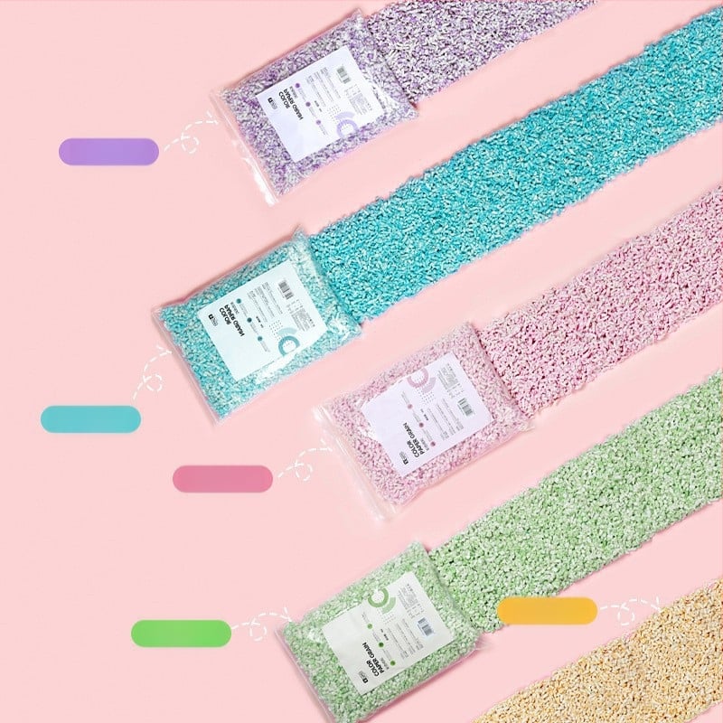 Așternut pentru hamsteri din granule de hârtie, cu proprietăți de deodorare și absorbție, marca Yee