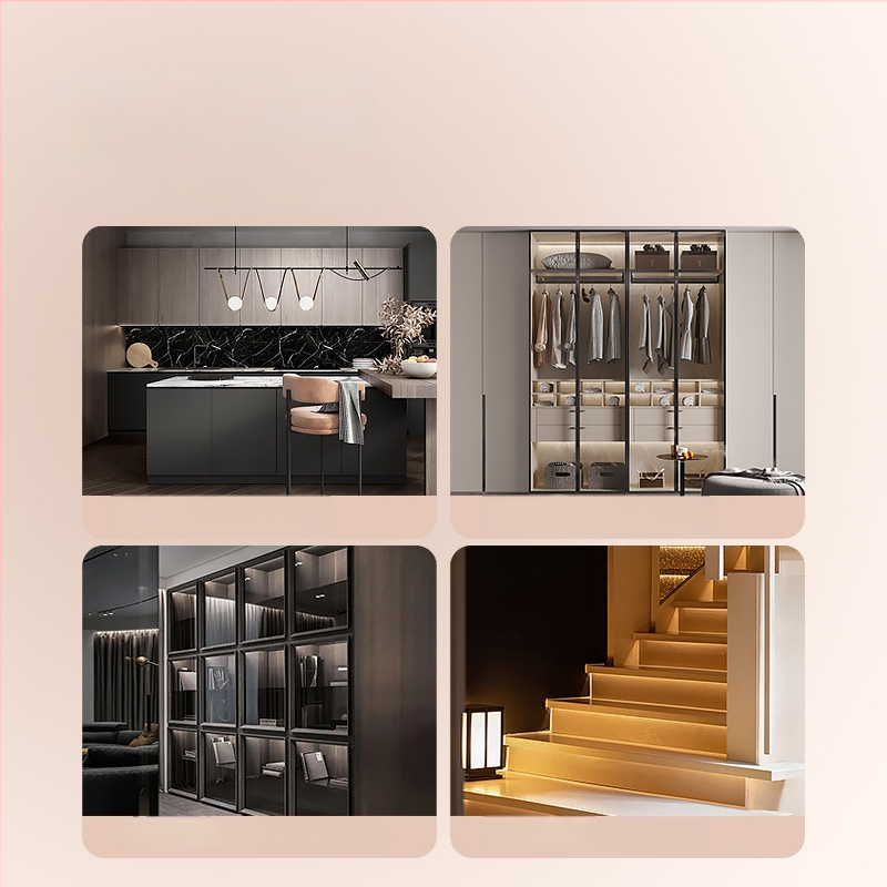 LED szekrény világítás kapcsoló táp, 12V/24V, DuPont csatlakozó, IP20, CE, 99% hatékonyság