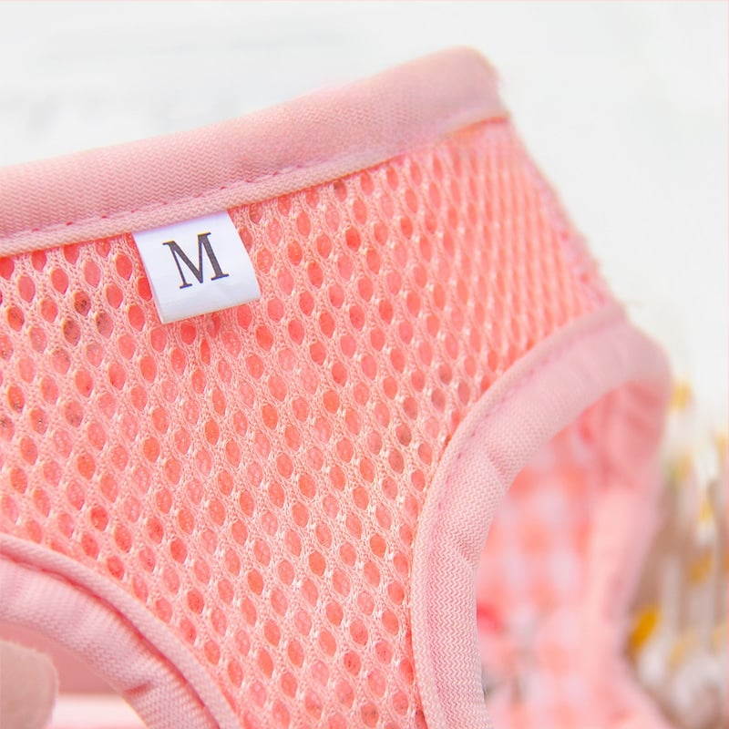 Mellény-stílusú kisállat-hám, poliészter, nem bővíthető húzóöv, Zichen (pet) márka, macskáknak