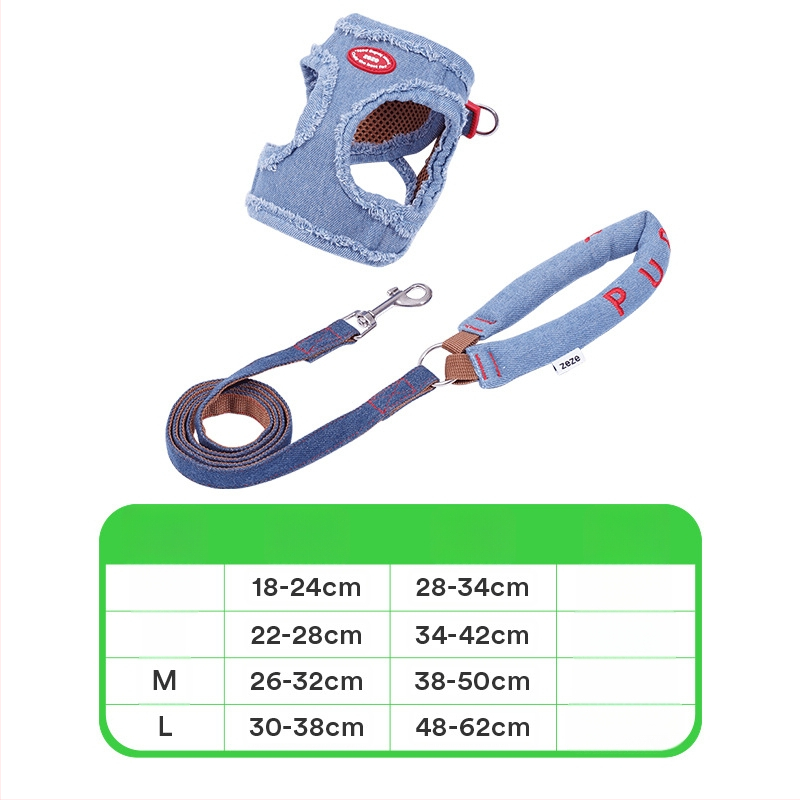 Zeze I-formájú állítható, szakadás elleni kutyapóráz, mellény-stílusú, kis testű kutyáknak; anyag: poliészter, poliaketal gyanta, cinkötvözet