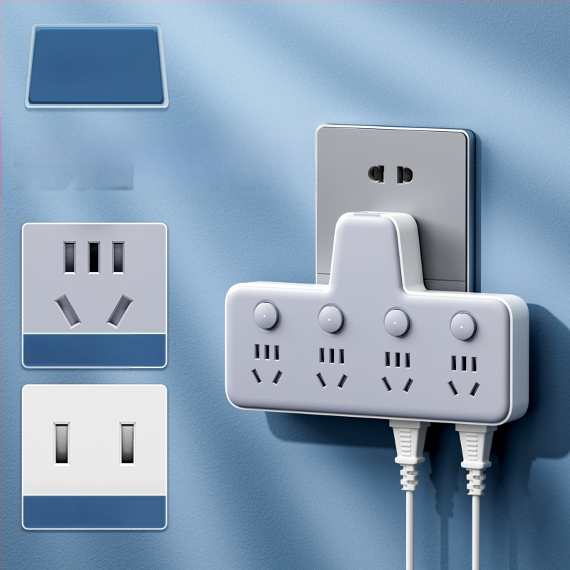 Πολυπρίζο με θύρες USB, νυχτερινό φως, ανεξάρτητος διακόπτης με οθόνη χρόνου, 10A, 220–250V