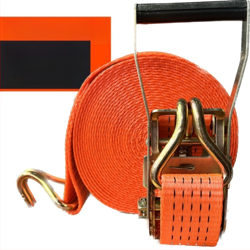 6t Teherautó kötélhúzó, kézi működtetésű, nehéz kivitel, hegesztésmentes, szalagfeszítő