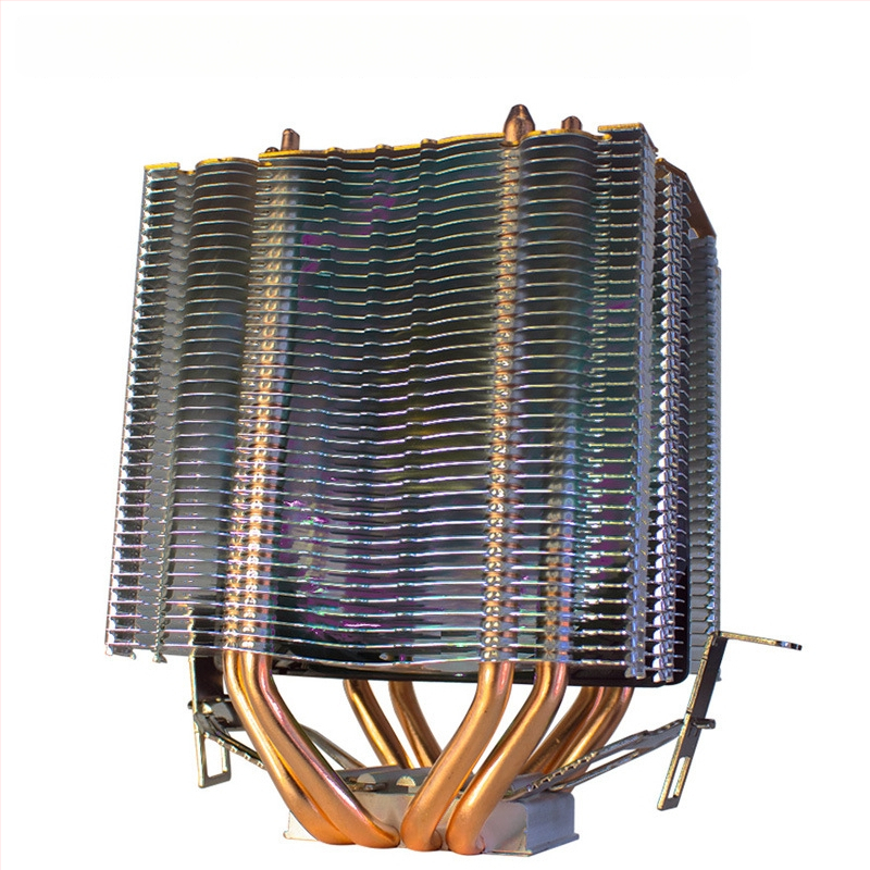 Ψύκτης CPU Ice Tower 600, 6 χαλκού σωληνώσεις μεταφοράς θερμότητας, σύνδεση χαλκού-αλουμινίου, υδραυλικό ρουλεμάν, αθόρυβη λειτουργία, 2000 RPM