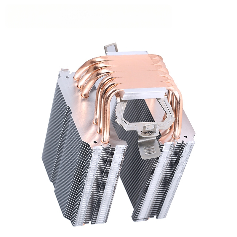 Ψύκτης CPU Ice Tower 600, 6 χαλκού σωληνώσεις μεταφοράς θερμότητας, σύνδεση χαλκού-αλουμινίου, υδραυλικό ρουλεμάν, αθόρυβη λειτουργία, 2000 RPM