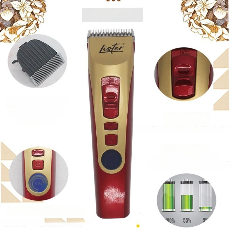 Lester mașină de tuns electrică fără fir pentru animale de companie X5/A8 – pentru câini și pisici, cu cap de lamă