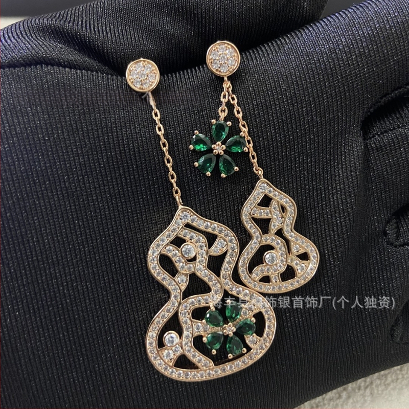 Σκουλαρίκια - Χρυσό-επικαλυμμένα, σταγόνο-σχήματος γεωμετρικά, Jubilee Jewelry, Άνοιξη 2025