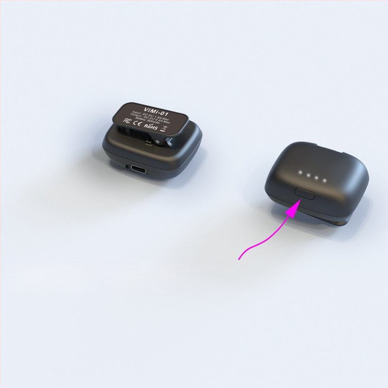 Φορητή πηγή ενέργειας για τα Meta Ray-Ban Smart Glasses με USB-C διασύνδεση, ABS σώμα, MR002, 67 g