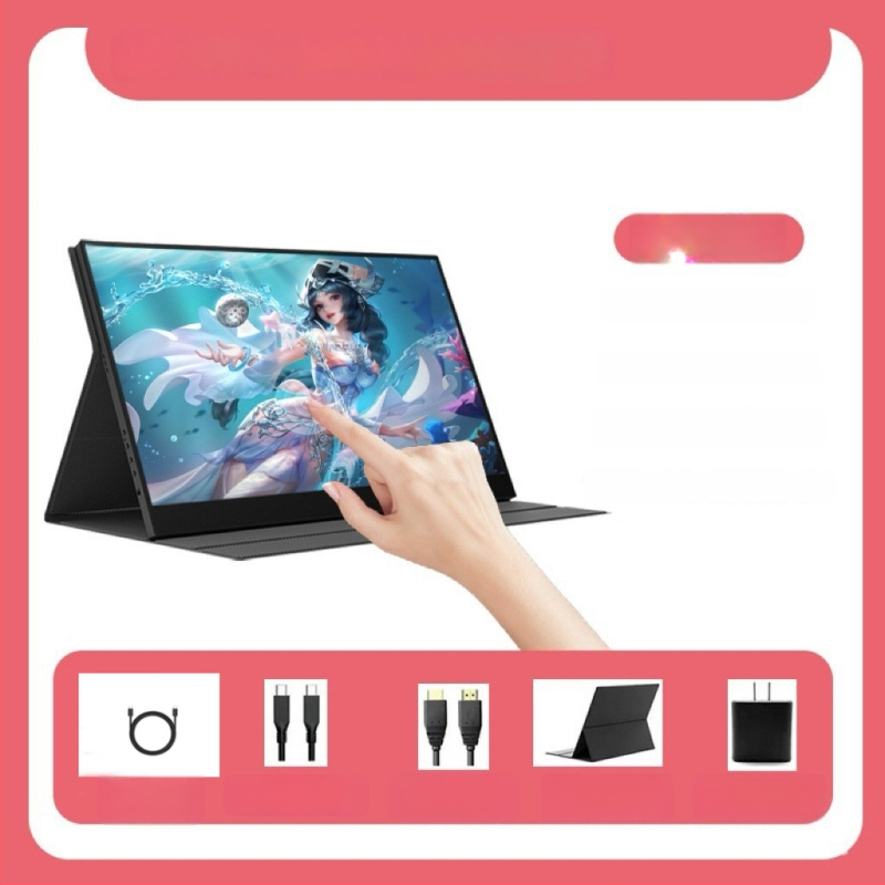 Οθόνη αφής φορητή, IPS πάνελ, 1920x1080, 60 Hz, HDMI και USB-C, φωτεινότητα 260 cd/m²