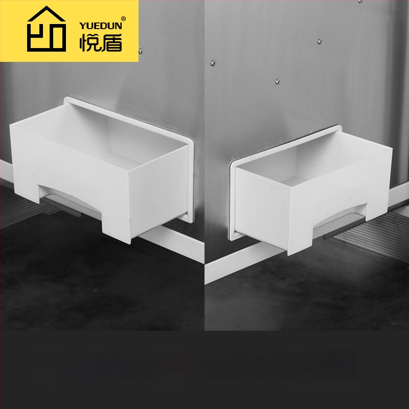 Чекмедже за оризов шкаф с амортизационен водач – 304 неръждаема стомана, Yue Dun, стил Светъл лукс