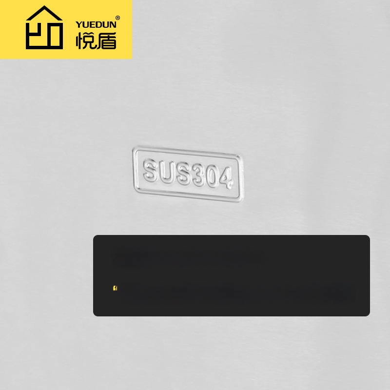 Чекмедже за оризов шкаф с амортизационен водач – 304 неръждаема стомана, Yue Dun, стил Светъл лукс