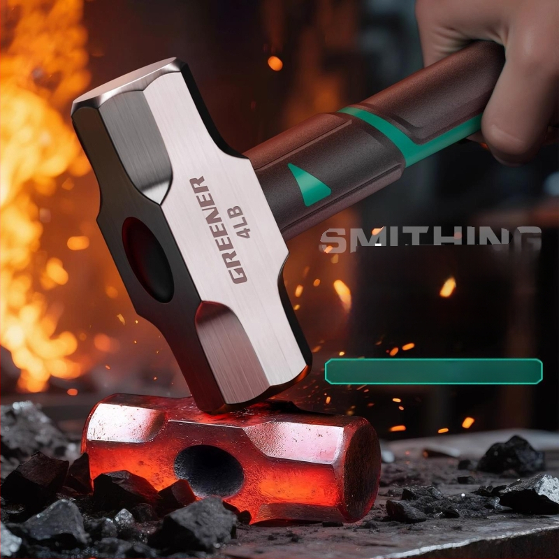 Σφυρί με ειδικό ατσάλι, ενσωματωμένος σχεδιασμός για ξυλουργική και καρφώματα