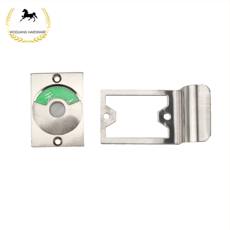 Κλειδαριά πόρτας διαχωριστικού δημόσιας τουαλέτας με ένδειξη απασχόλησης, από κράμα ψευδάργύρου, μοντέρνο μινιμαλιστικό στυλ, μάρκα Yadas