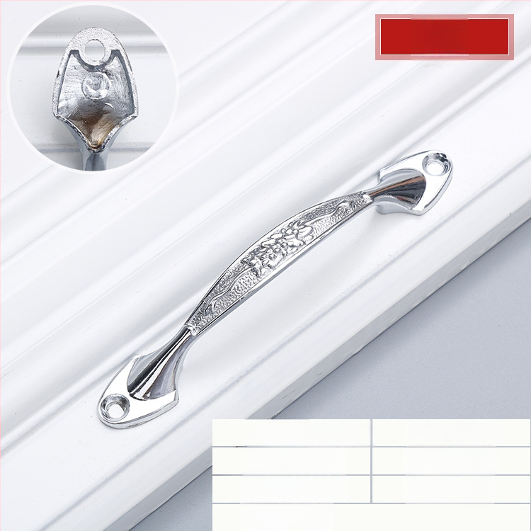 Mâner pentru sertar și ușă de dulap, aliaj de zinc, finisaj vintage, model 72, brand Prosperity, stil light luxury