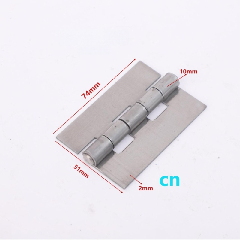 Hegesztett csuklópánt szekrényajtókhoz, vasból, 03 modell, olajos felületű korrózióálló bevonattal, modern minimalista stílus