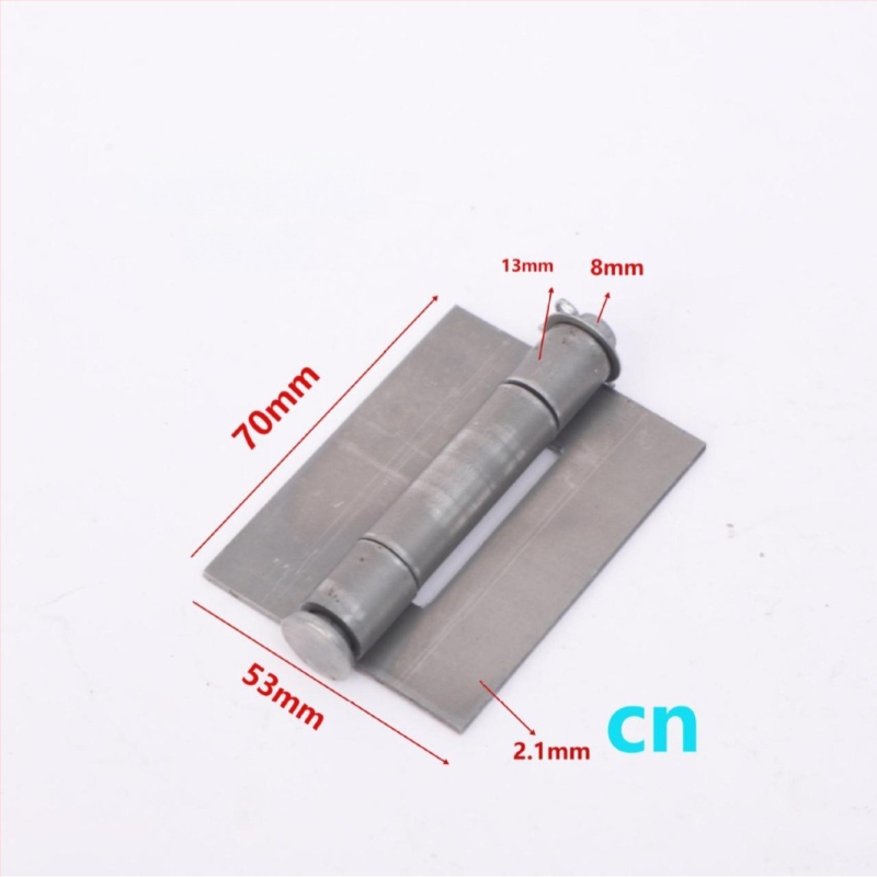 Hegesztett csuklópánt szekrényajtókhoz, vasból, 03 modell, olajos felületű korrózióálló bevonattal, modern minimalista stílus