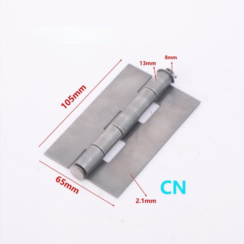 Hegesztett csuklópánt szekrényajtókhoz, vasból, 03 modell, olajos felületű korrózióálló bevonattal, modern minimalista stílus